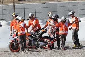 Terjatuh saat FP2, Marquez: Saya harap ini yang terakhir