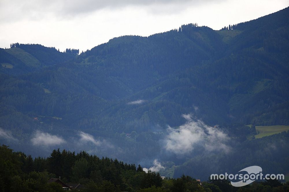 A scenic view of the area surrounding the Spielberg circuit