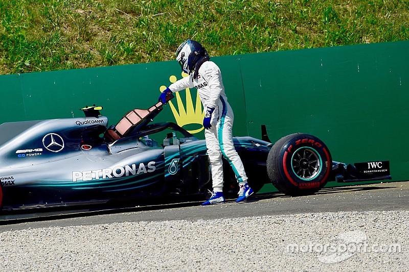 Bottas utilise déjà son troisième moteur