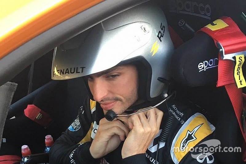 Carlos Sainz debutó en los Rallies