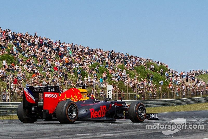 Max Verstappen tijdens de Jumbo Racedagen