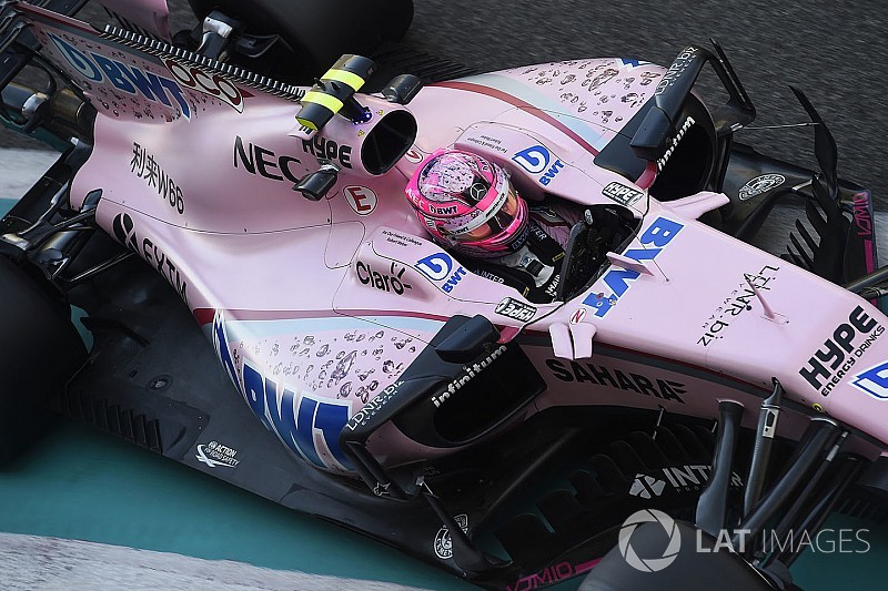 フォースインディア、今季の新車をプレシーズンテスト初日に公開