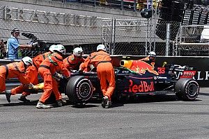 Ricciardo lidera la práctica 3 y Verstappen choca