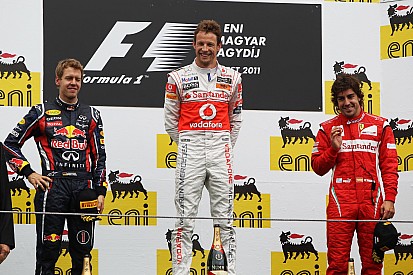 Button elmondta, ki a 6 legjobb pilóta, akivel együtt versenyzett az F1-ben