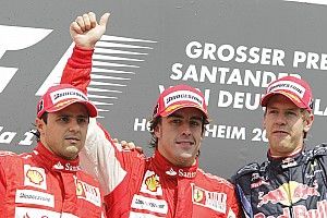 Galería: los últimos 10 dobletes de Ferrari en F1