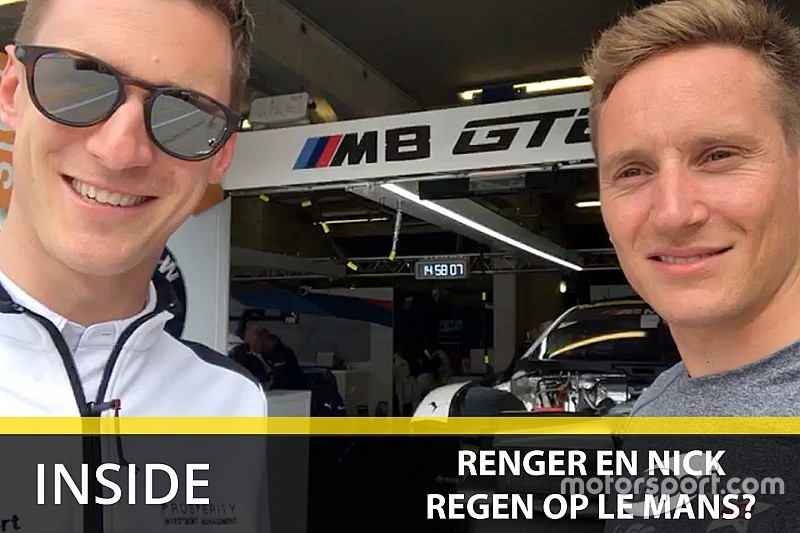 Waarom Van der Zande en Catsburg hopen op een droge 24 uur van Le Mans