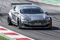 Electric GT Tesla Model S overheated after just lap and a half