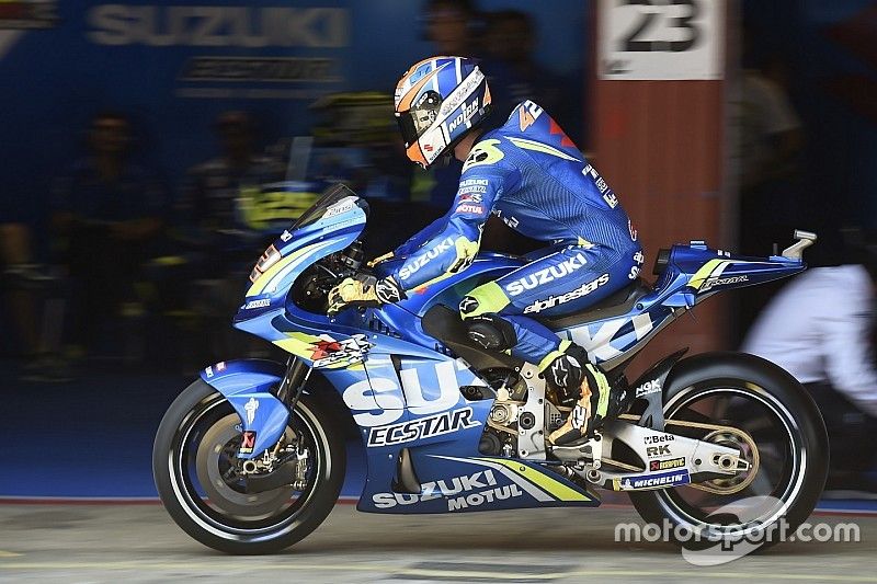 Rins: "Lo que falló del motor en Barcelona está solucionadísimo"