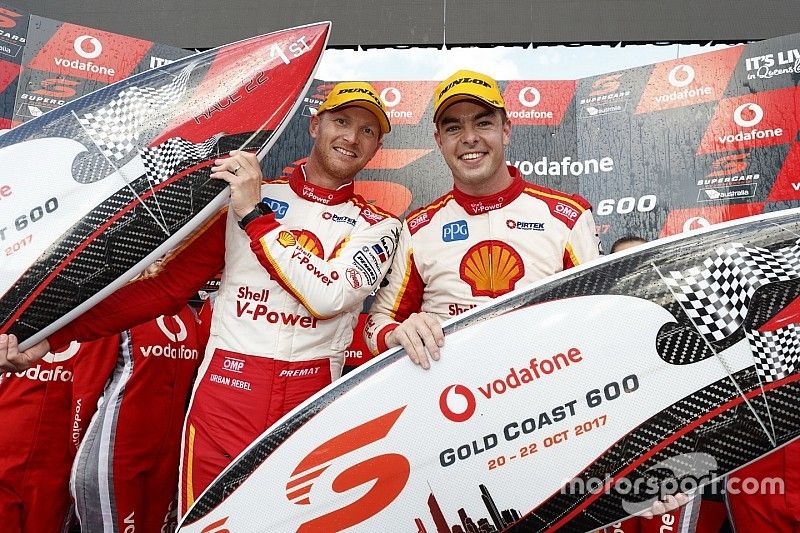 Les vainqueurs Alexandre Prémat, Scott McLaughlin, DJR Team Penske