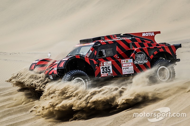 Dakar: Amos costretto al ritiro. La frizione del suo Buggy si è bruciata