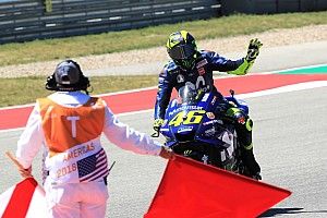 Valentino Rossi se va positivo de Austin