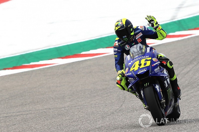 Rossi saldrá junto a Márquez en la parrilla