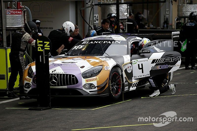 #4 Black Falcon Mercedes-AMG GT3: Maro Engel, Yelmer Buurmann, Luca Stolz