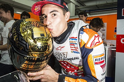 GALERÍA: los festejos de Márquez como campeón del mundo