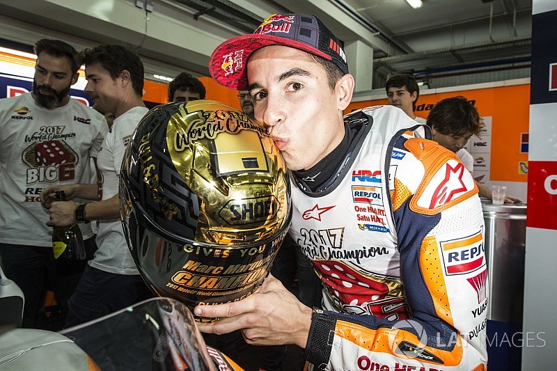 Photos - Marc Márquez fête son 4e titre MotoGP !