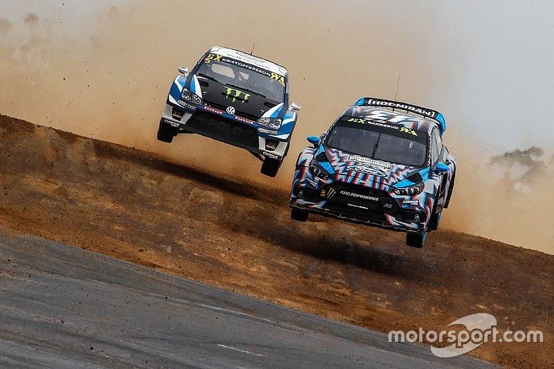 Andreas Bakkerud, Hoonigan Racing Division Ford Focus RS, Johan Kristoffersson, Volkswagen Team Swed