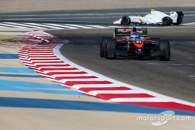 Podio de Tatiana Calderón en la última carrera de la F3.5 V8