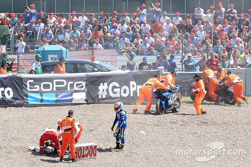 Alex Rins crítica a la dirección de carrera de Alemania