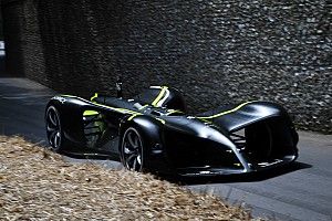 Roborace completa el hillclimb de Goodwood
