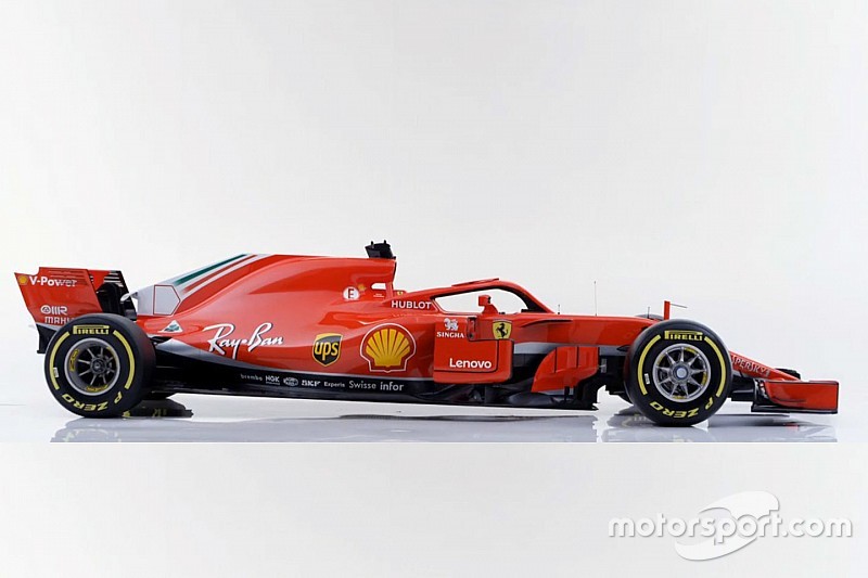GALERI: Mobil F1 2018 Ferrari SF71H