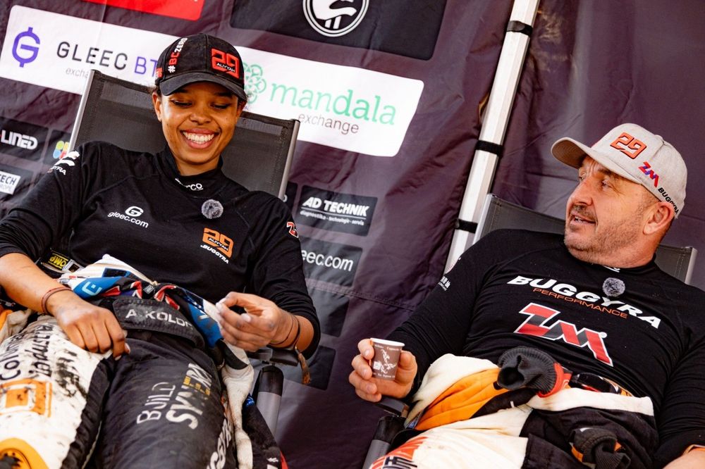 Aliyyah Koloc, con suo padre Martin, Buggyra ZM Racing