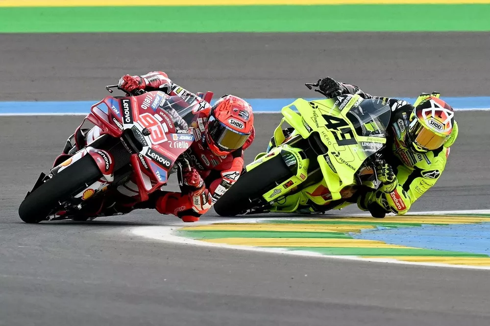 Marc Marquez, Ducati Team, Fabio Di Giannantonio, VR46 Racing Team