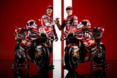 Ducati GP26 de MotoGP: M&aacute;rquez y Bagnaia presentan la moto del Centenario