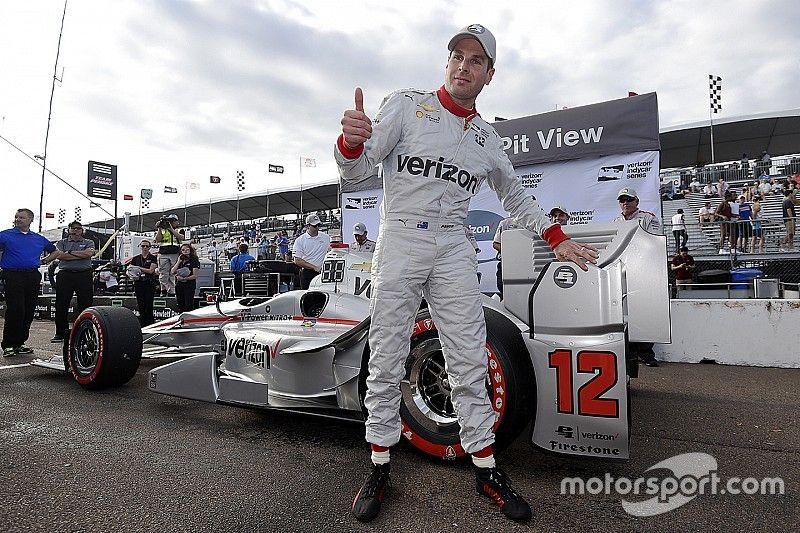 Polesitter Will Power, Team Penske Chevrolet