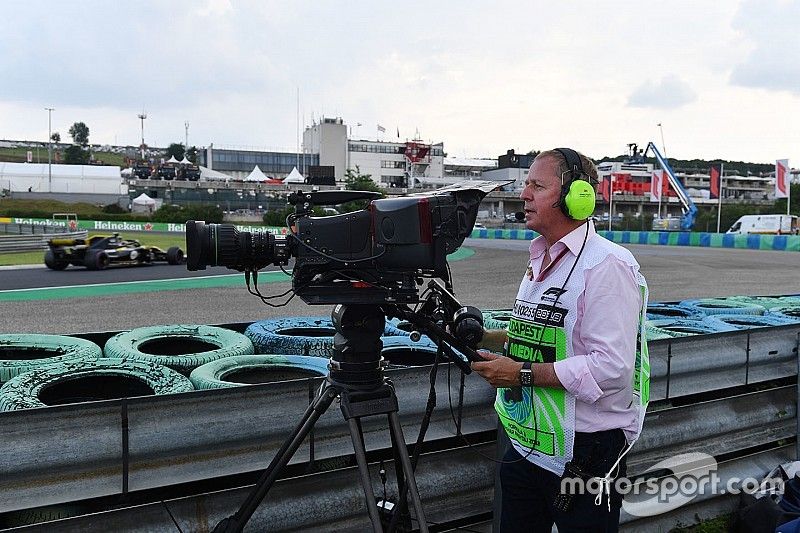 Martin Brundle, Sky TV, hace de cámara