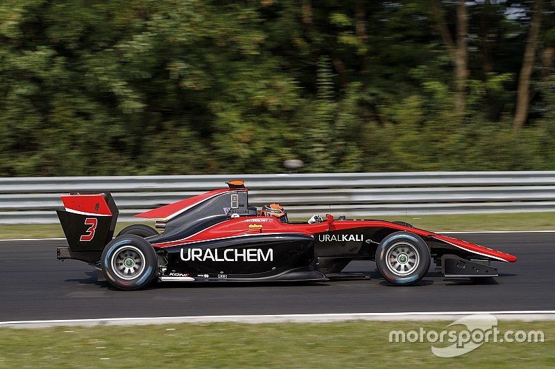 Convincente victoria de Mazepin en la GP3