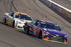 No winners as Chase Elliott and Denny Hamlin tangle again