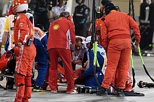Ferrari jelaskan kesalahan yang akibatkan mekanik patah tulang