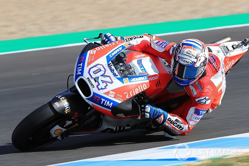 Dovizioso cierra el año en Jerez a ritmo de récord
