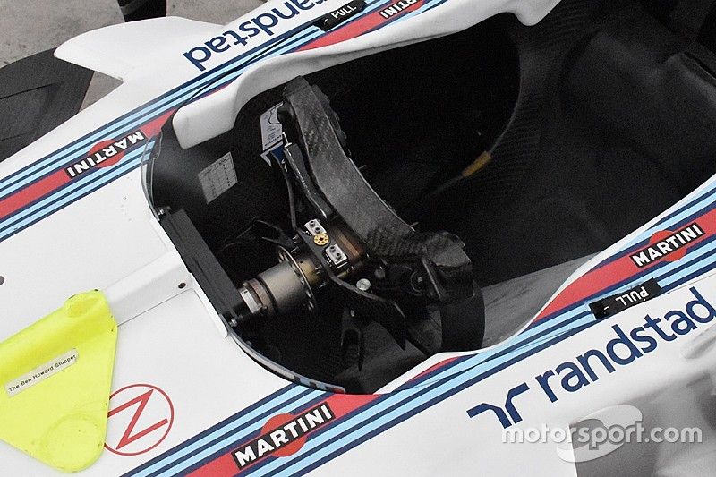 Williams: la leva della frizione di Massa ha un ditale che è aperto