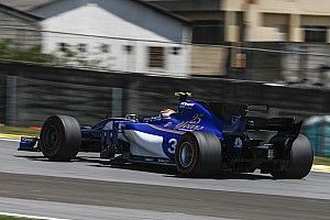 Wehrlein in pista in Brasile con una Sauber modificata