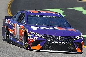 Denny Hamlin on third-place run: "We got close there"