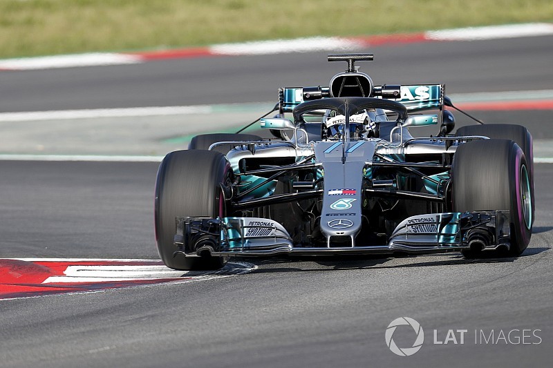 Barcelona F1-test: Bottas snelste op tweede ochtend