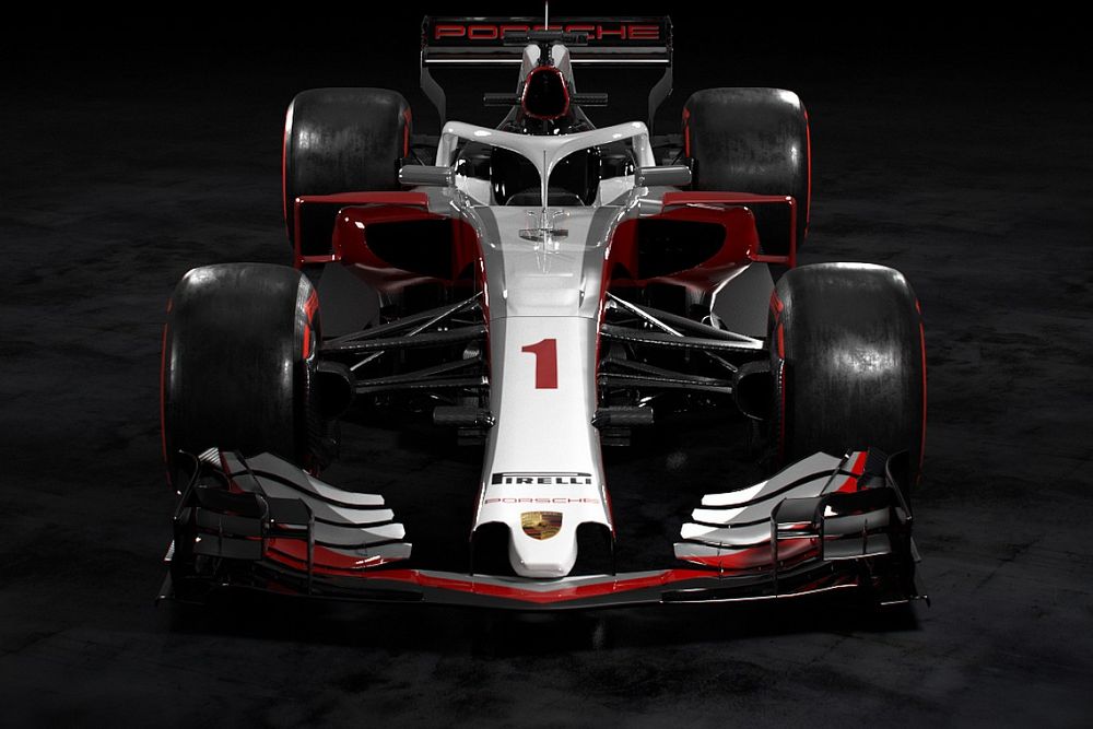 Porsche F1 livery concept