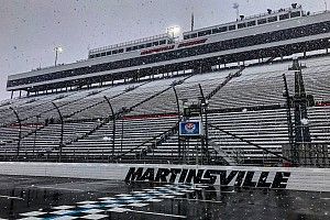 Por la nieve, NASCAR pospone su carrera en Martinsville para el lunes