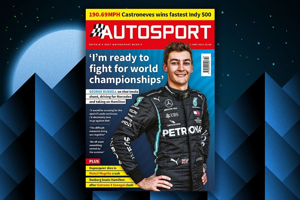 Magazine: Russell interview and Indy 500 review