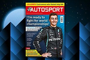 Magazine: Russell interview and Indy 500 review