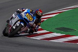 Dimas Ekky Sempat Jatuh saat Latihan Bebas CEV Moto2 Catalunya