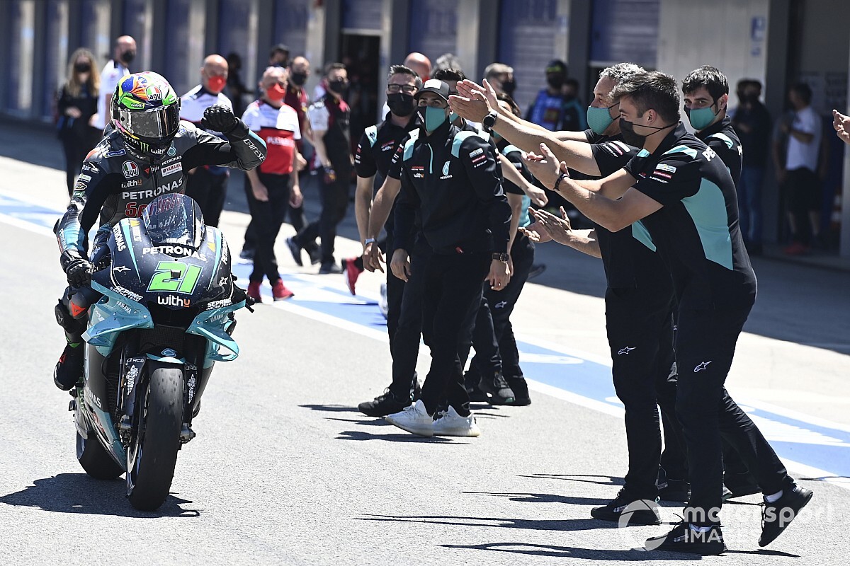 Morbidelli scoort eerste podium van 2021: “Het is moeilijker”