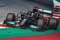 Hamilton perdió unos 30 puntos de carga aerodinámica en Austria