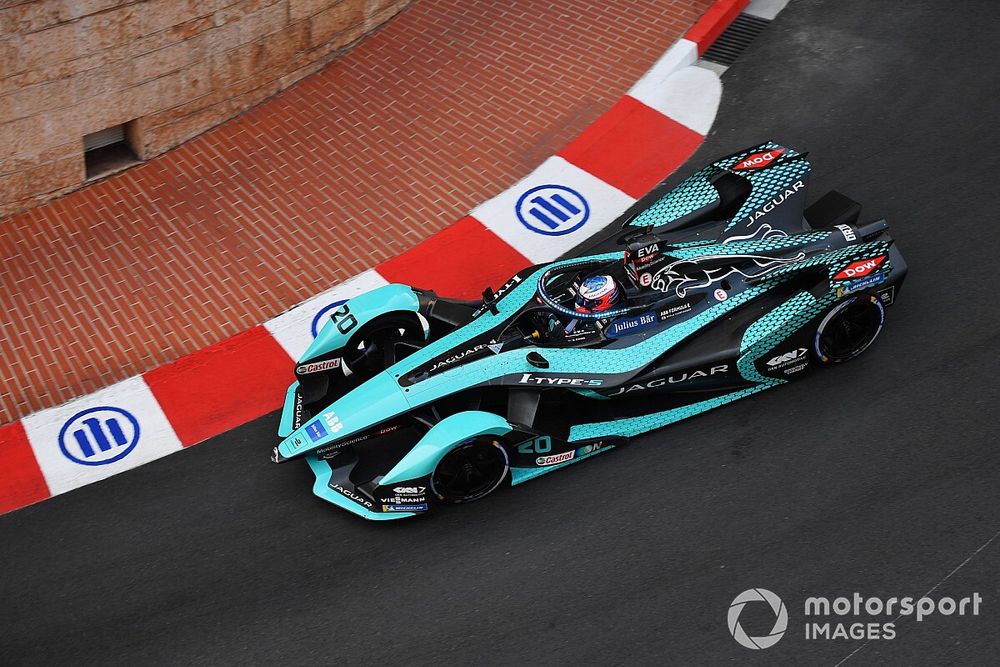 Monaco E-Prix: Evans leads Jaguar 1-2 in practice