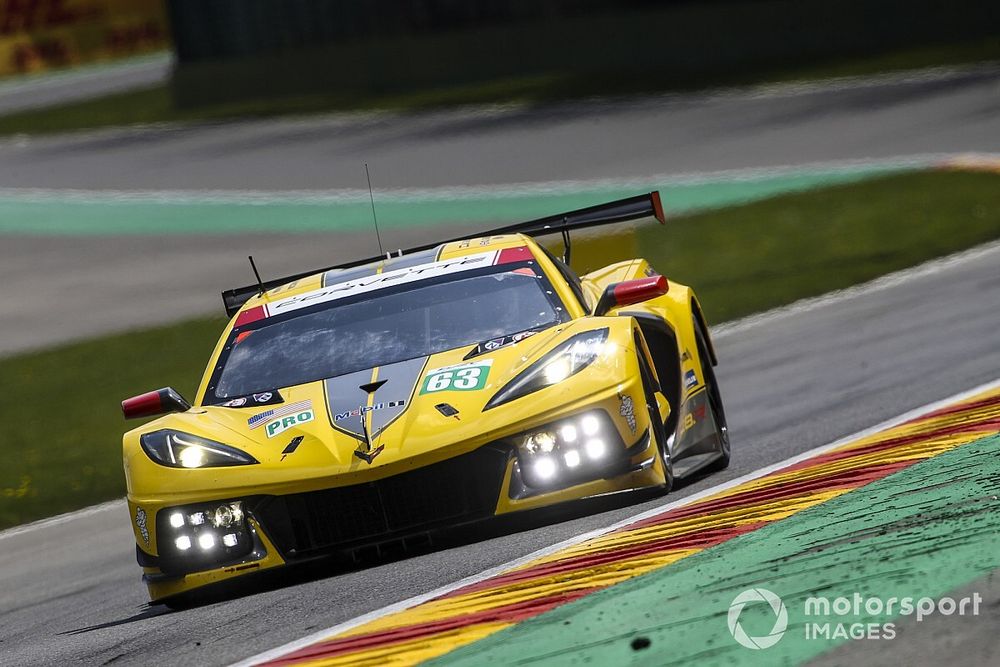 #63 Corvette Racing Chevrolet Corvette C8.R: Antonio Garcia, Oliver Gavin 