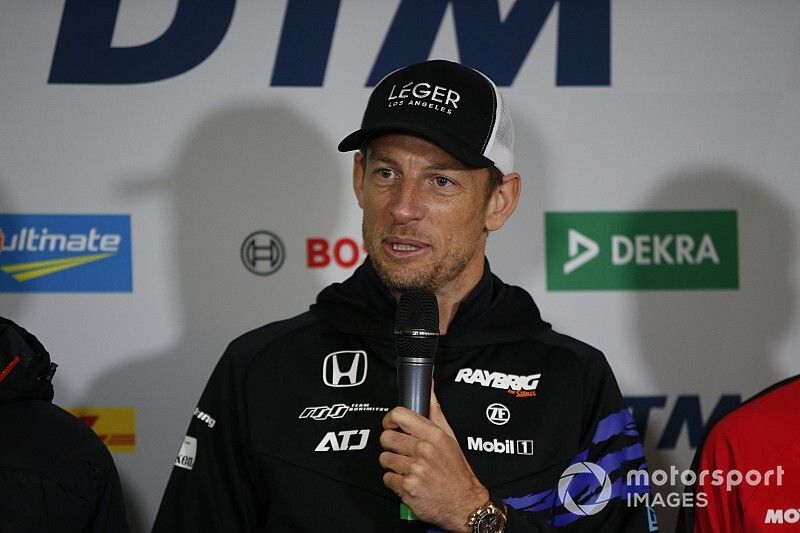 Conferenza stampa, Jenson Button, Team Kunimitsu Honda