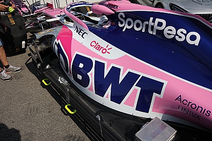 Közeli képeken a Racing Point új aerodinamikai csomagja