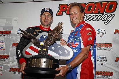 Pocono IndyCar: Power grabs first win of season despite setbacks
