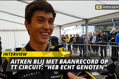 Aitken blij met baanrecord in Assen: "Heb genoten van de ronde"